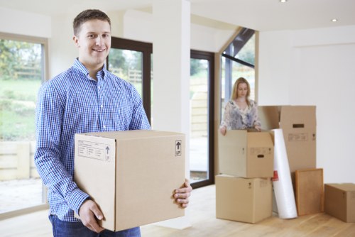 Careful packing and handling for household items