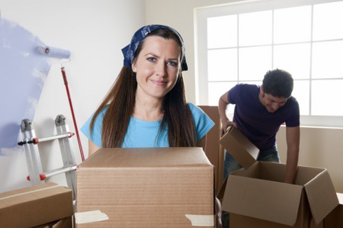 Local piano movers navigating stairs and tight access in an Epsom property