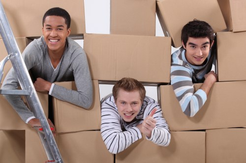 Preparing desks, IT equipment, and files for office removals in Epsom