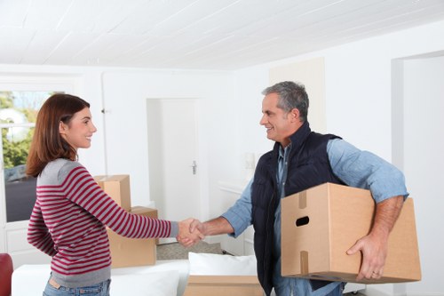 Packing and transporting student belongings for a move in Epsom