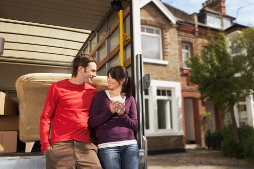Man and van quote based on load size and cubic yards