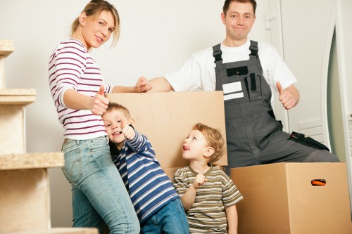 House removal support for flats and homes in Epsom